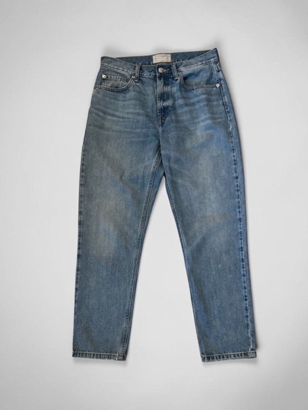 EVERLANE Super-Soft Straight Leg Denim Jeans